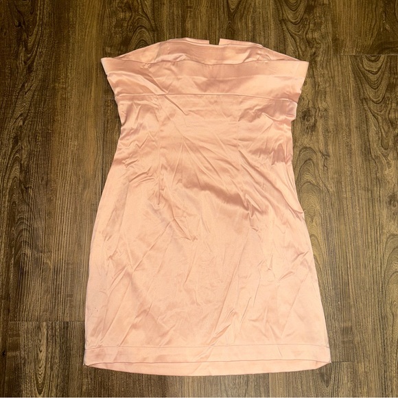 NWOT Vintage Y2K Forever 21 Pink Bow Mini Dress - Medium - Picture 3 of 3